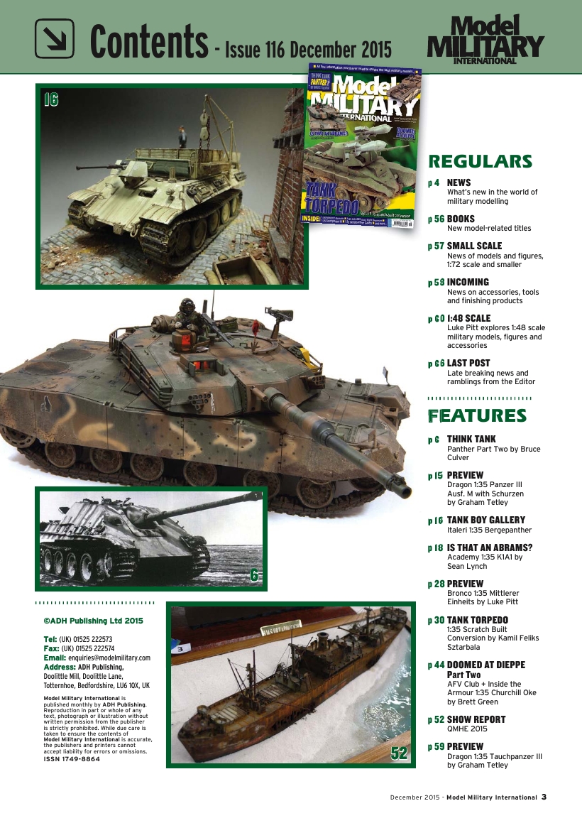 Model Military International 2015-116